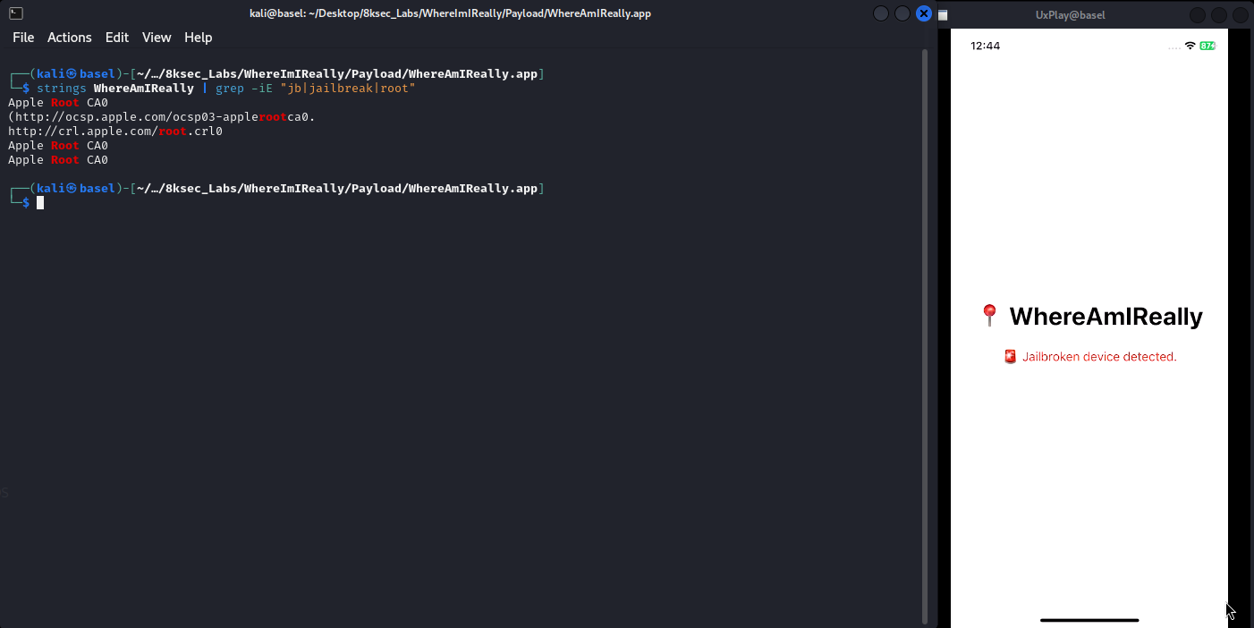 Jailbreak Detection