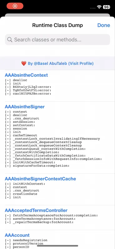 Launch App Explorer Sheet
